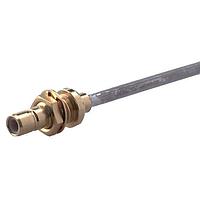 HUBER+SUHNER 24_SMB-50-2-13/111_NH Connectors SMB straight bulkhead cable jack(f)
