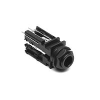 Amphenol Audio ACJS-PVB-3S Phone Connectors 1/4"VERT CHASIS CONN PLSTC MNT