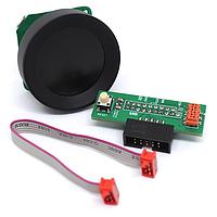 Xtech ROENDI-DEVKIT-02 Rotary Encoder An open source rotary encoder with a 1.27" TFT display . Comes with matte black aluminum body and an ST-LINK adapter board.