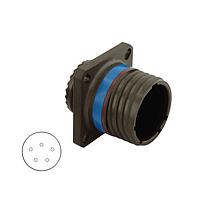 Eaton Souriau-Sunbank D38999/20JD5AN Receptacles Comp SQ Flange Recpt Olive plating