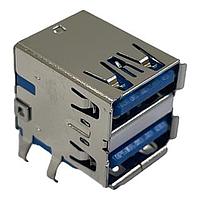 Switchcraft RAHPC2UA30E USB Type A Connectors USB 2.0 RA  TH DUAL CONNS