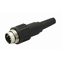 Amphenol Tuchel T 3400 038 Connectors MALE STRAIGHT CONN 6CONTACT 4-6MM