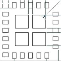MACOM MASW-011200-TR0500 RF Switch ICs SP4T,DC-44 GHz,Absorptive, T&R