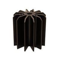 Advanced Thermal Solutions ATSEU-109-C2-R0 Heatsinks STAR LED Heat Sink, 60mm dia., 60mm, Black