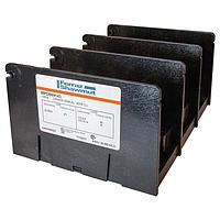 Mersen MPDB69143 Open-Style Power Distribution Block Power Distribution Block,Open Style,Aluminum,Box-Box,3P,1000VAC/DC,620A