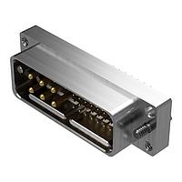 Amphenol Positronic SMSA068-MA38C-T7S1 Connectors SM Series 34 Position Pin (Male) Solder Tail Threaded Standoff Nickel