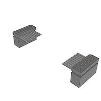 Samtec IDSD-05-D-10.00 Flat Ribbon Slim Body Double-Row IDC Socket Assemblies