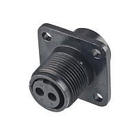 Harwin C90-3102R10SL-4S Connectors 2P PANEL SOCKET MIL-C-5015 COMPTBL
