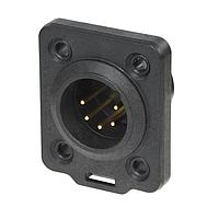 NEUTRIK NC5MDX-TOP Connectors 5P M Panel Mnt Rcpt Nickel/Gold TOP