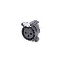 NEUTRIK NC3FAV Receptacles 3P F RECEPT A SERIES PCB VERTICAL NO GRN