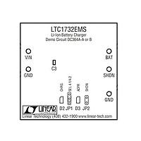 Analog Devices DC364A-B Battery Management LTC1732EMS-4.2 - Linear Battery Charger
