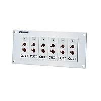 OMEGA SJP4-72-BLANK Jack Panel Assemblies with Standard Thermocouple Connectors (None, ANSI, Universal Female Thermocouple Connector)