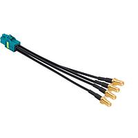 Amphenol RF 095-820-176-006 RF Cable Assemblies CA FAKRA- SMA SJ-SJ Z KEY