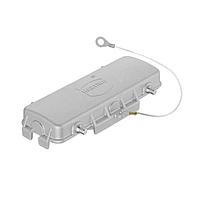 HARTING 09628245425 Cover 24B EMC Cover for Housing, Double Lever, w/ lanyard