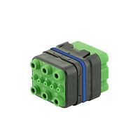 Eaton Souriau-Sunbank 8MQ2M9901ABES Modular Connectors - Push Pull MQuick module, sealed, without contact, delivered with cap
