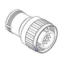 Eaton Souriau-Sunbank FEDF14PLN0714SAY Connectors Plug SZ 14 7 CONT SZ 14 Female