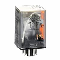 Square D 8501KPR12V14 2 Pole RELAY 2CO CYL PIN 10A@240V 24VAC COIL