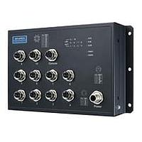 Advantech EKI-9510G-2GML-AE Unmanaged Ethernet Switches EN50155 M12 8GE PoE + 2G Managed SW, 24-