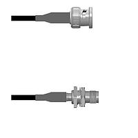 Amphenol Custom Cable Q-0L04I0008007i RF Cable Assemblies BNC-SP/TNC-SJB RG58 7I