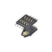 Amphenol MCP C707 10M006 065 2 Card Connectors SIMBLOCK 6 CONTACTS SMT W/ NO SWITCH