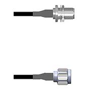 Amphenol Custom Cable Q-2302O000D096i RF Cable Assemblies N-SJB/N-SP LMR19 96I
