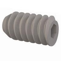 Essentra Components 010632T025 Set Screw Set Screw, Socket Head, #6-32 Thread, 1/4 Lg