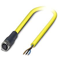 PHOENIX CONTACT 1406318 Sensor Cables / Actuator Cables SAC-3P- 2.0-542/M8 FS BK