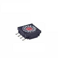 NKK Switches FR02FR16P-R Rotary Switches SMT 10MM HEXADEC 16P REAL CODED