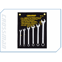 Crossman 96-083 6 Piece SAE Combination Wrench Set (3/8 - 3/4 inch)