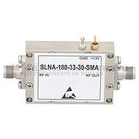 Fairview SLNA-180-33-30-SMA 3 dB NF, 2 GHz to 18 GHz, Low Noise Broadband Amplifier with 33 dB Gain and SMA