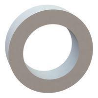 Essentra Components 17W02514 Flat Washer Flat Washer, .166 ID, .250 OD, .082 Thick