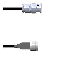 Amphenol Custom Cable Q-0J02I0003007i RF Cable Assemblies BNC-SP/N-SP G174 7I