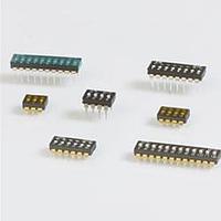 E-Switch KAJ04TGGR DIP Switches 4P GULL WING W/TAPE