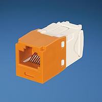 Panduit CJK688TGOR Modular Connectors / Ethernet Connectors Mini-Com Keyed Mod Cat 6 UTP 8 pos