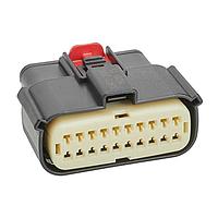 Molex 33472-2061 Housings MX150 MAT SLD REC 20CKT DR KYD W/OCPA