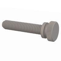 Essentra Components 0931218150T Knurled Screw Knurled Thumb Screw, 5/16-18 Thread, 1 1/2 Lg