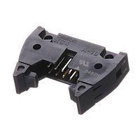 Omron Electronics XG4A-1035 Flat Cable Connectors Plug ShortLock 10P RightAngle 1Polarize