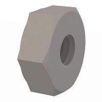 Essentra Components 0400640HN Standard Nut Hex Nut, #6-40 Thread, .120 Height