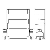 NorComp 983-050-020R122 D-Sub Backshells