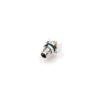 Amphenol LTW M8AS-04PMMR-SF8001 Right Angle Guided M8 Circular Metric Connector, Metal, 3A, 04 pins, Male Connector, Male Contact, Hexagonal, Screw Thread, PCB 90 , Receptacle, Front Fastened, IP68 Unmated
