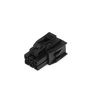 Molex 105308-1206 Receptacle Housing NanoFit TPA Recp Hsg Dual Row 6Ckt Blk
