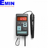 HINOTEK PH-201 Digital pH/Temperature Controller (0.00-14.00pH, 0.01pH, ±0.1pH)