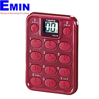 skSATO TM-31 Timer with Braille Keys (Red)