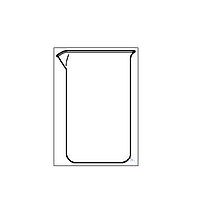 WITEG 8 601 050 Beaker tall form (50ml)