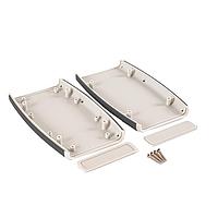 Hammond Manufacturing 1553DXGY Hand Held 1553DX SOFT TOUCH CASE 2-PANEL