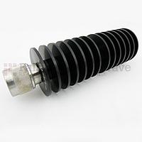 Fairview SA18N50W-06   6 dB Fixed Attenuator N Male To N Female Up To 18 GHz Rated To 50 Watts With Black Aluminum Heatsink Body