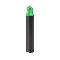 BIVAR LTM7503GD LED Circuit Board Indicators Vertical LED Assembly, 0.75 in. Length, 3mm LED, Green, Diffused Lens, Black Crystalline Polymer