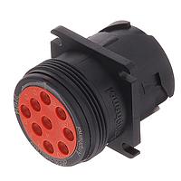 Amphenol SINE Systems AHD10-9-1939P Connectors HD Series 9 Pin Recept.