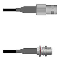 Amphenol Custom Cable Q-0901X0008011i RF Cable Assemblies BNC-SJ/N-SJB RG58 11I