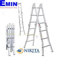 Nikita Aluminum TGA37 Folding Ladder (3.7m)